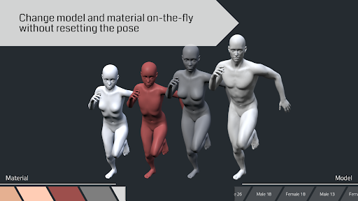 Magic Poser - Best 3D pose reference app