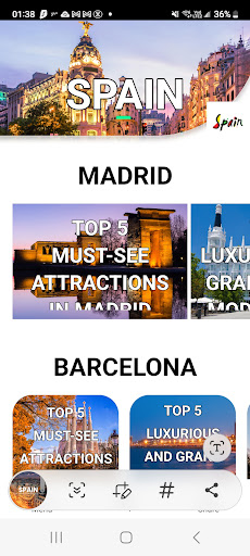 spain.com Screen 2