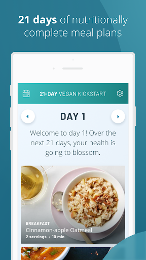 21-Day Vegan Kickstart Screenshot 1 - AppWisp.com