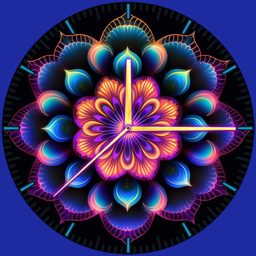Neon Mandala Watch Faces logo
