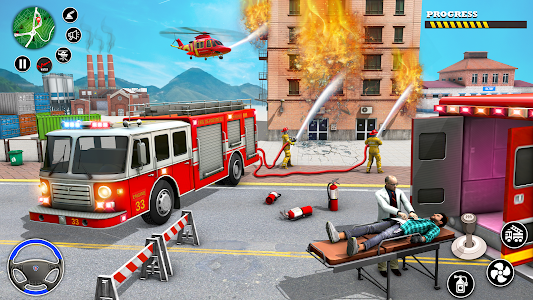 Firefighter: Fire Truck Games Unknown