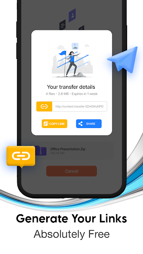 Content Transfer: File Sharing Screenshot 2 - AppWisp.com