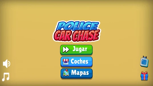 Police car chase drift endless