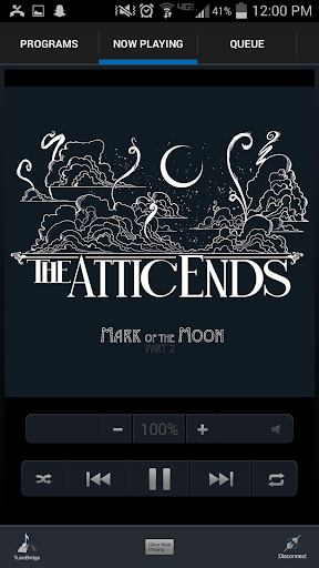 Android application McIntosh Media Bridge screenshort