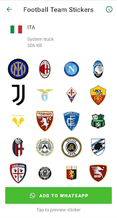 Football team Stickersのおすすめ画像4