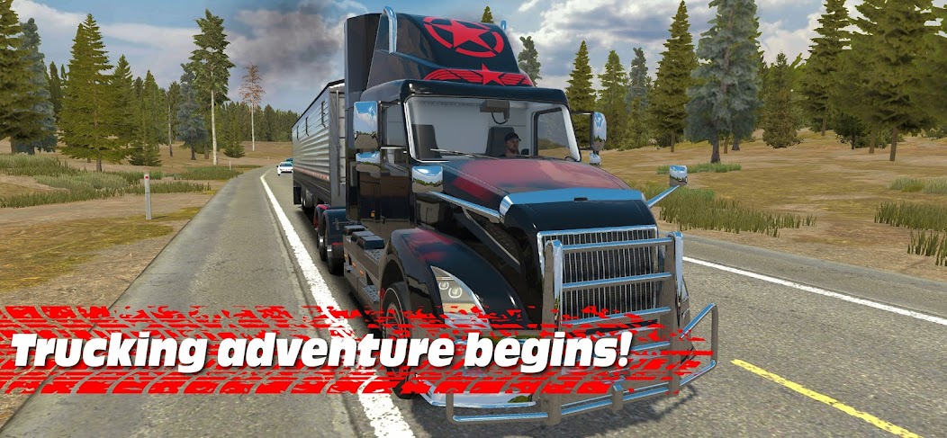 Truck Simulator PRO USA 1.30 APK + Mod (Unlimited money) إلى عن على ذكري المظهر