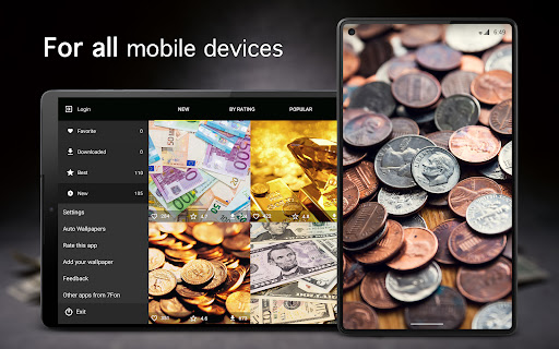Screenshot of Money Wallpapers 4K