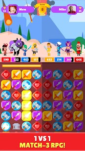 Puzzle Clash Heroes Screenshot