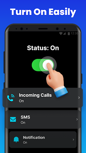 Screenshot of Flash Alert - Call & SMS