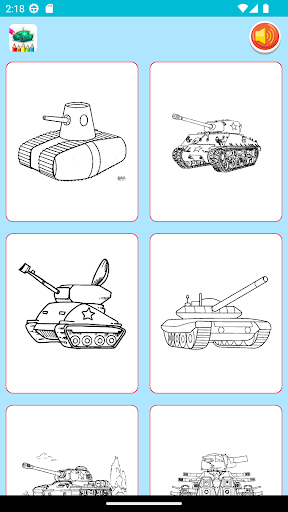 tank car coloring book Screen 3