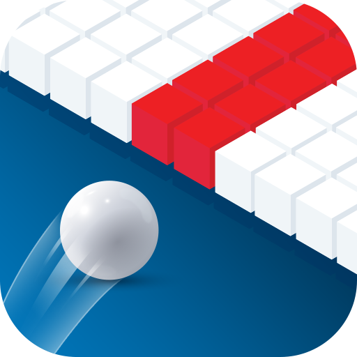 Color bump 3d Color ball push logo