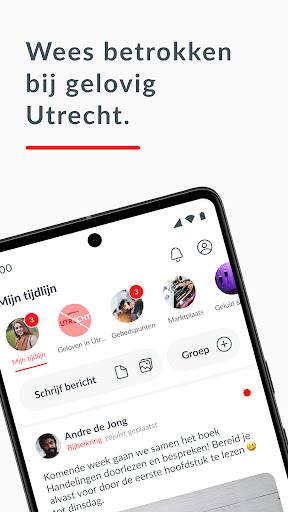 Android application Diaconie Utrecht screenshort