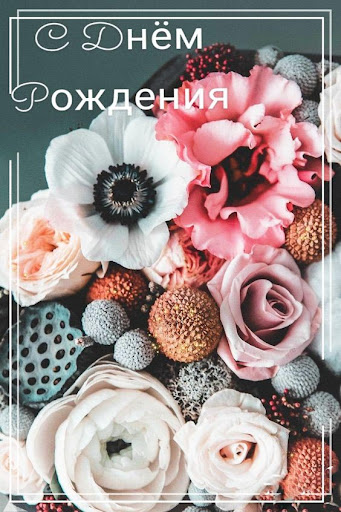 Android application Поздравления с днем ​​рождения screenshort