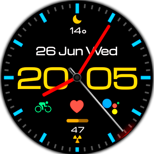 WIN - MOD4 Hybrid watch face Logo