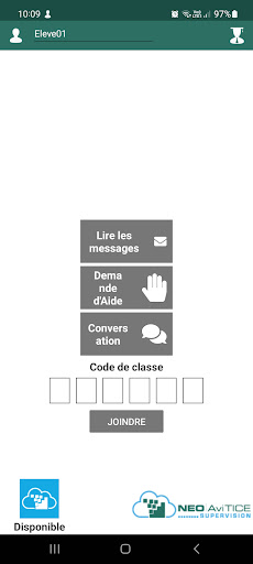 NEOAviTICE Supervision Cloud Screen 2