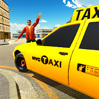 Сумасшедший такси Тренажер: такси водитель игры