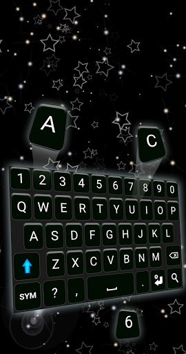 Android application Black Keyboard screenshort