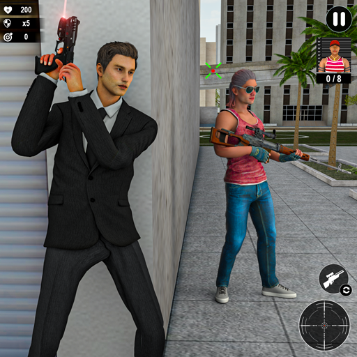 Hitman Sniper 3D Shooting Game  Icon