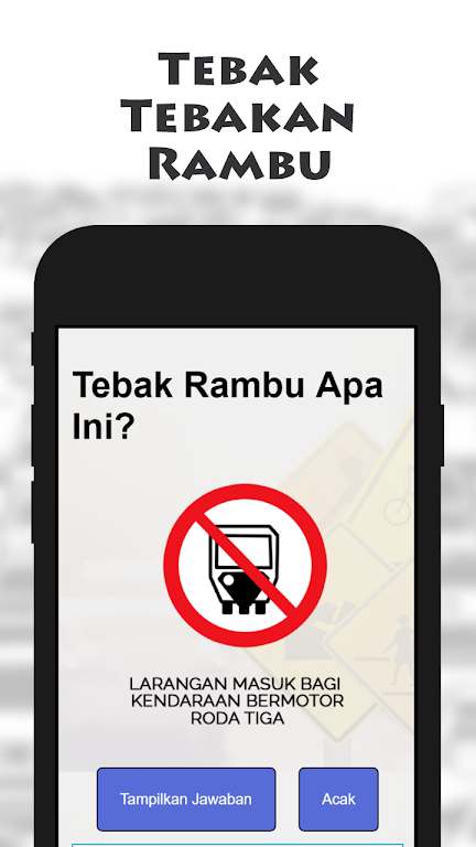 Indonesian Traffic Signs MOD APK 03