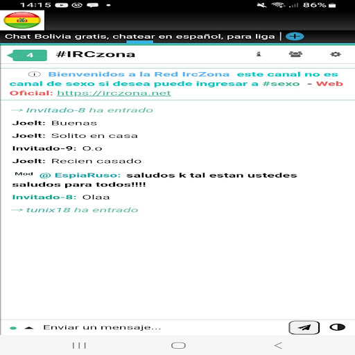 Chat Bolivia - Has Amigos. Screen 2