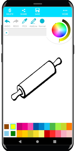 Coloring Cooking Kitchen