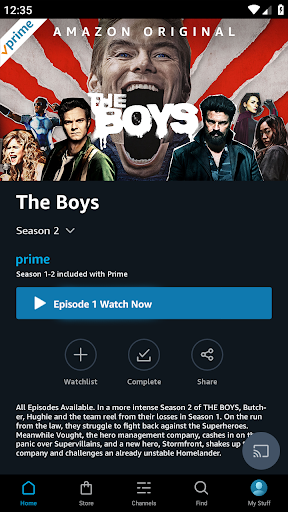 Amazon Prime Video  APK screenshots 2