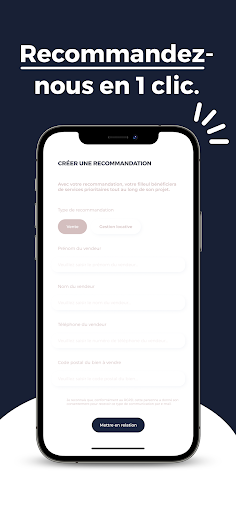 Android application Triumph Immobilier screenshort
