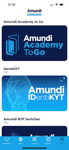 Android application Amundi For Advisor screenshort