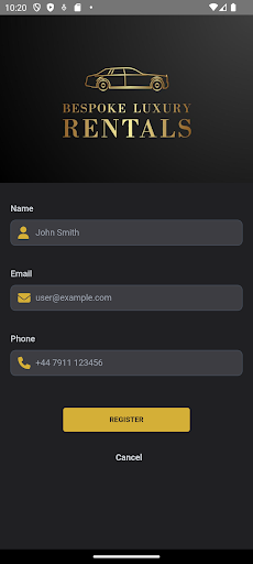 App screenshot