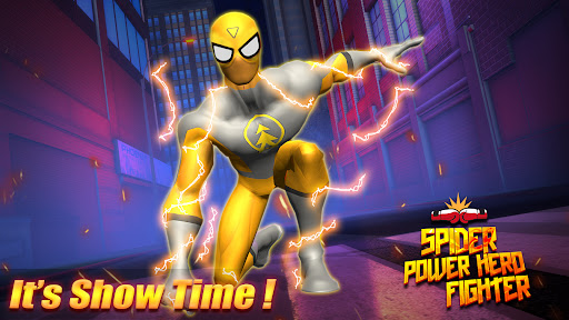Android application Spider Rope Hero Fighter 3D screenshort