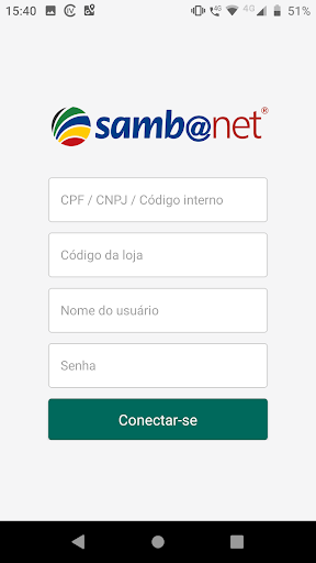 Android application Sambanet Etiquetas screenshort