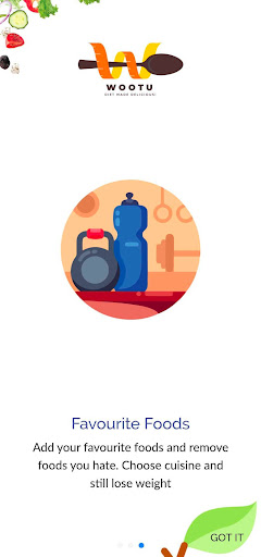 Wootu : Weight Loss Diet Plan Screen 3