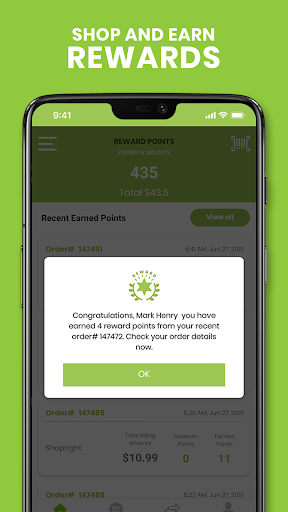 ShopRight Rewards Screen 2