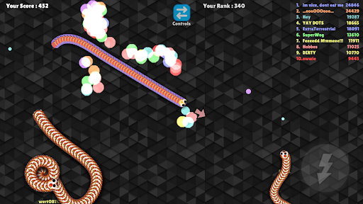 Worms Fun Snake .io Screen 2