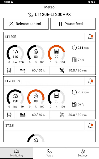 Android application Remote IC screenshort