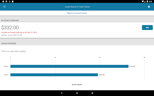 Screenshot of Lewes BPW