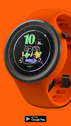 Android application Artisanal Watch Face screenshort