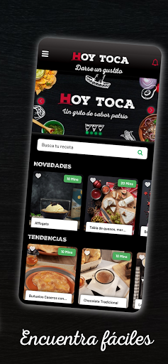 Hoy Toca recetas Screen 2