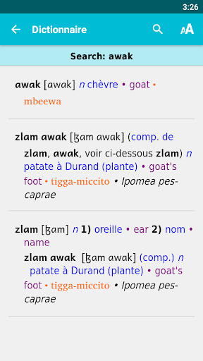 Gemzek Dictionary Screen 3