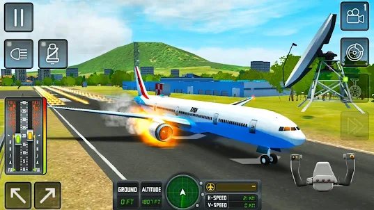 Airplane City Flight Simulator