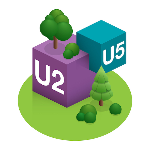 U2xU5 in 3D logo