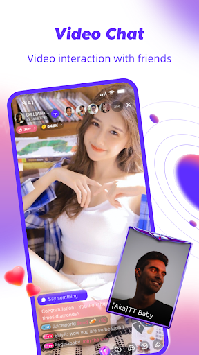 TT Live: Online Streaming Chat Screen 2