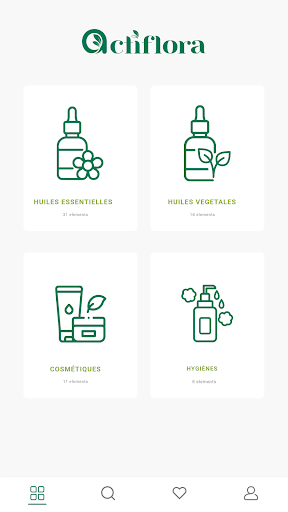Android application Actiflora screenshort