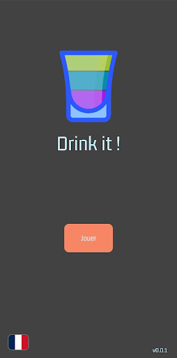 Android application Drink it ! screenshort