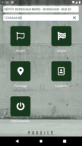 FOSSILE BTP Screen 2