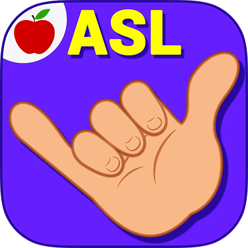 ASL American Sign Language  Icon