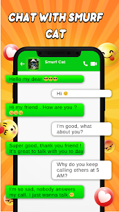 Smurf Cat Video Call & Chat APK Latest Version For Android (2023) 2