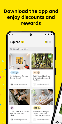 Android application Raiffeisen Smart Market screenshort