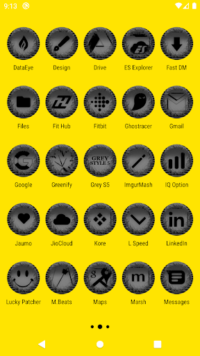 Grey Icon Pack Style 5 Screen 3