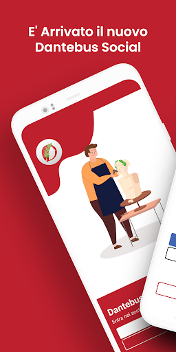 Android application Dantebus Social screenshort